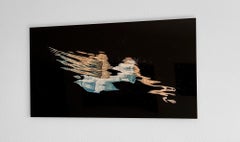 Pinselstrich – Unterwasserfotografie  Aus der Serie REFLECTIONS - Aluminium 20x36"