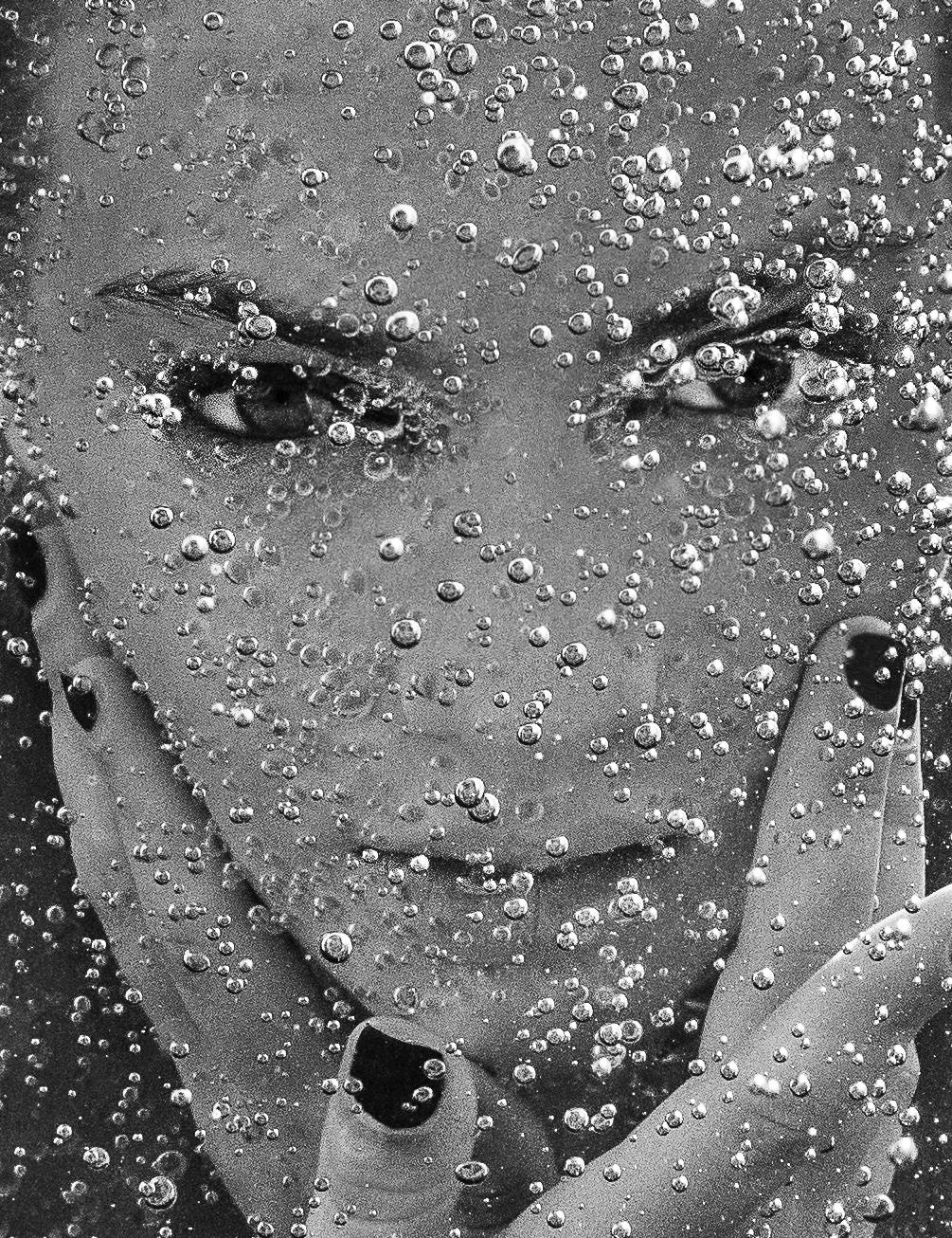 Bubblejet - photographie sous-marine - impression pigmentaire d'archives 23,5x17,5