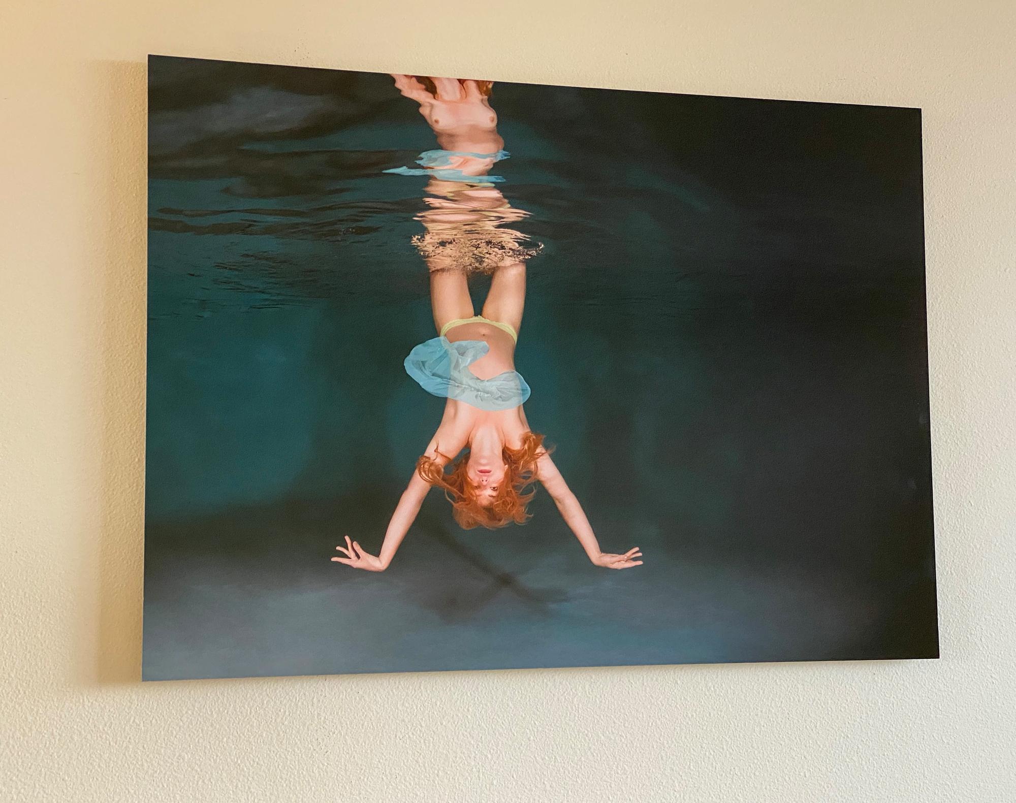 Circus - underwater nude photograph - print on aluminum 26x36
