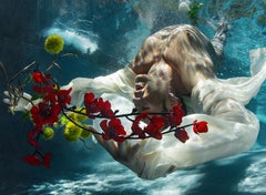 Cold Song - foto di nudo sott'acqua - stampa su alluminio 8 x 12"