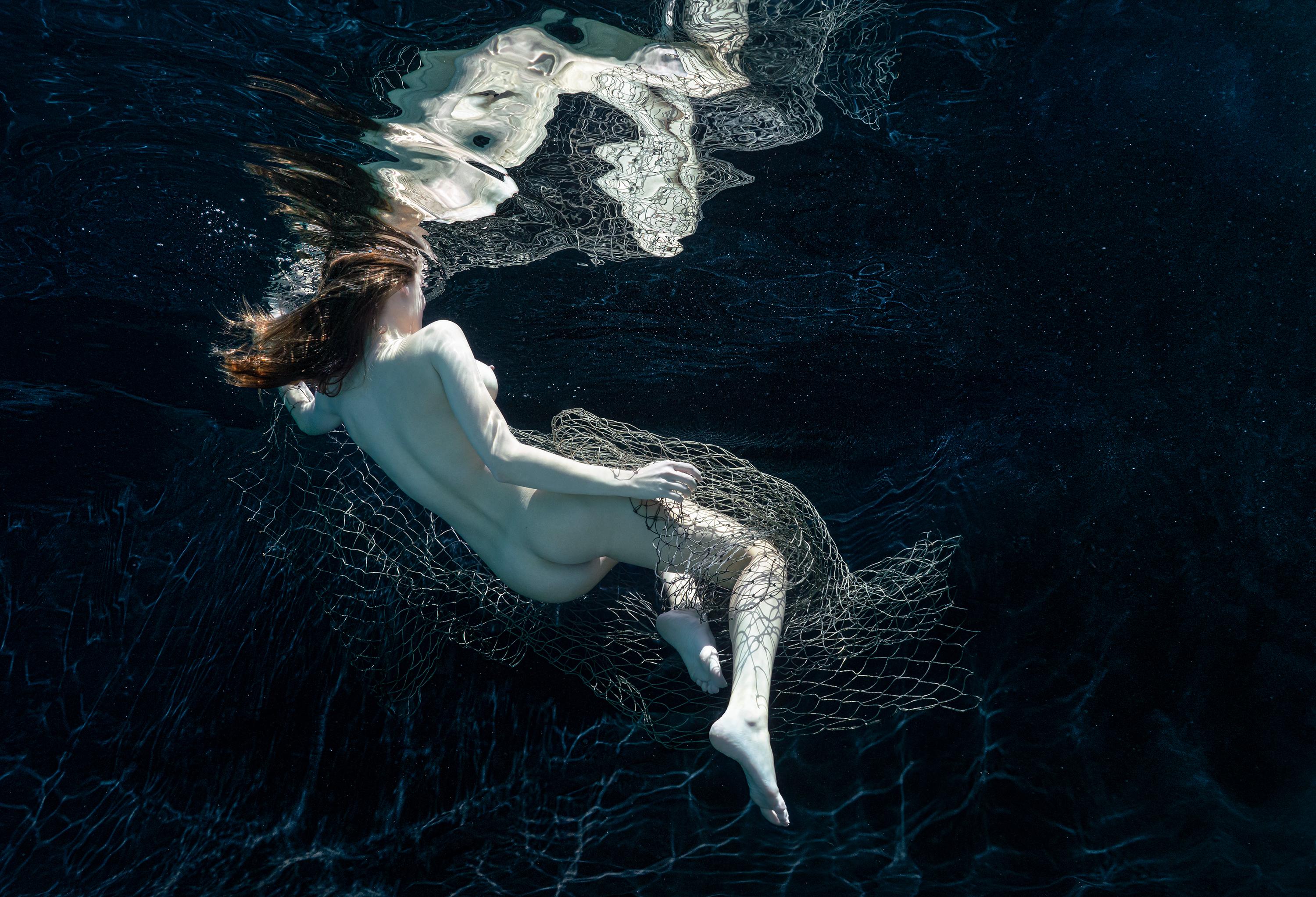 Alex Sher Nude Photograph - Constellation - underwater nude photograph - archival pigment print 16x24"