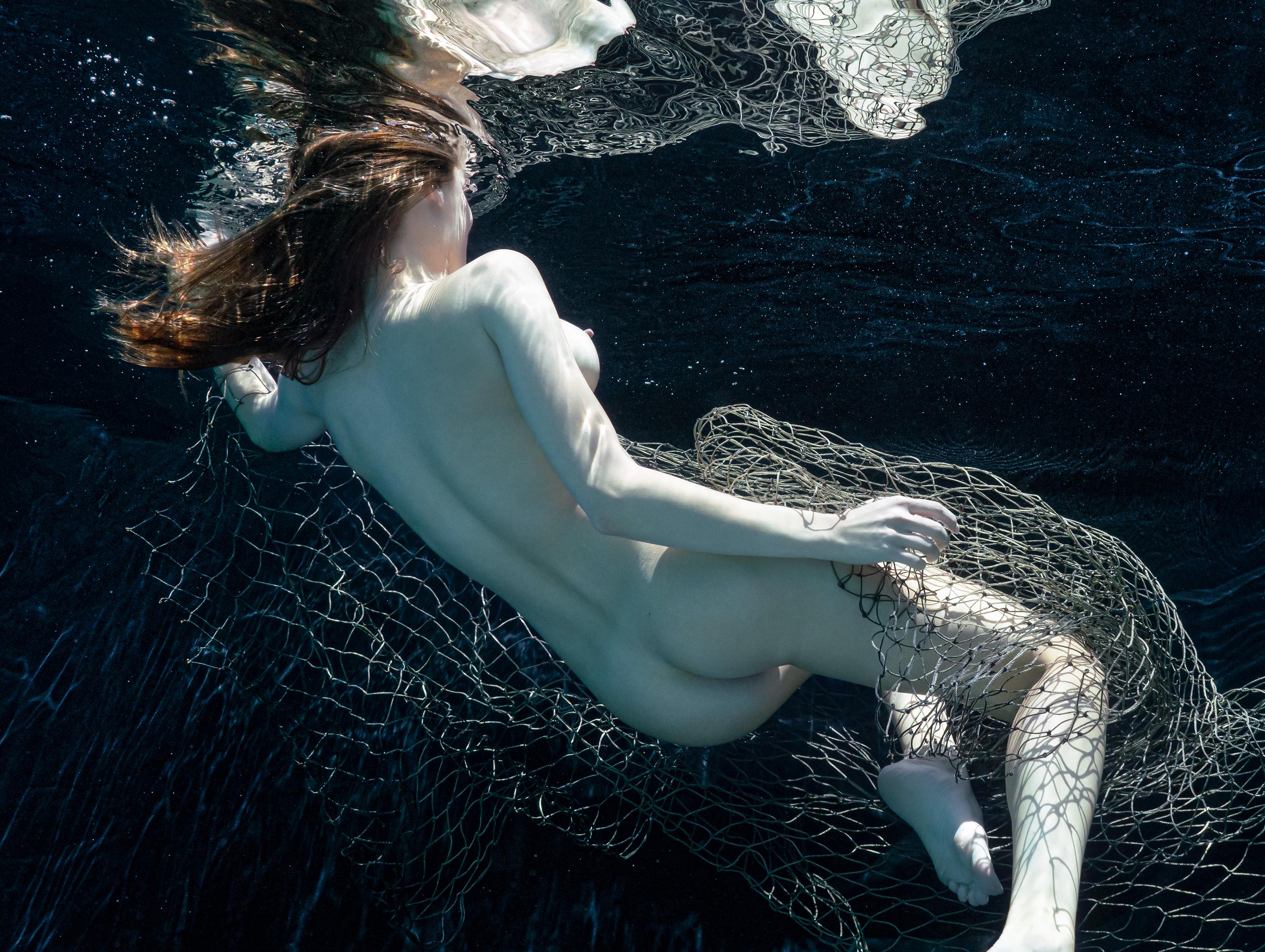 Constellation - underwater nude photograph - archival pigment print 24x35