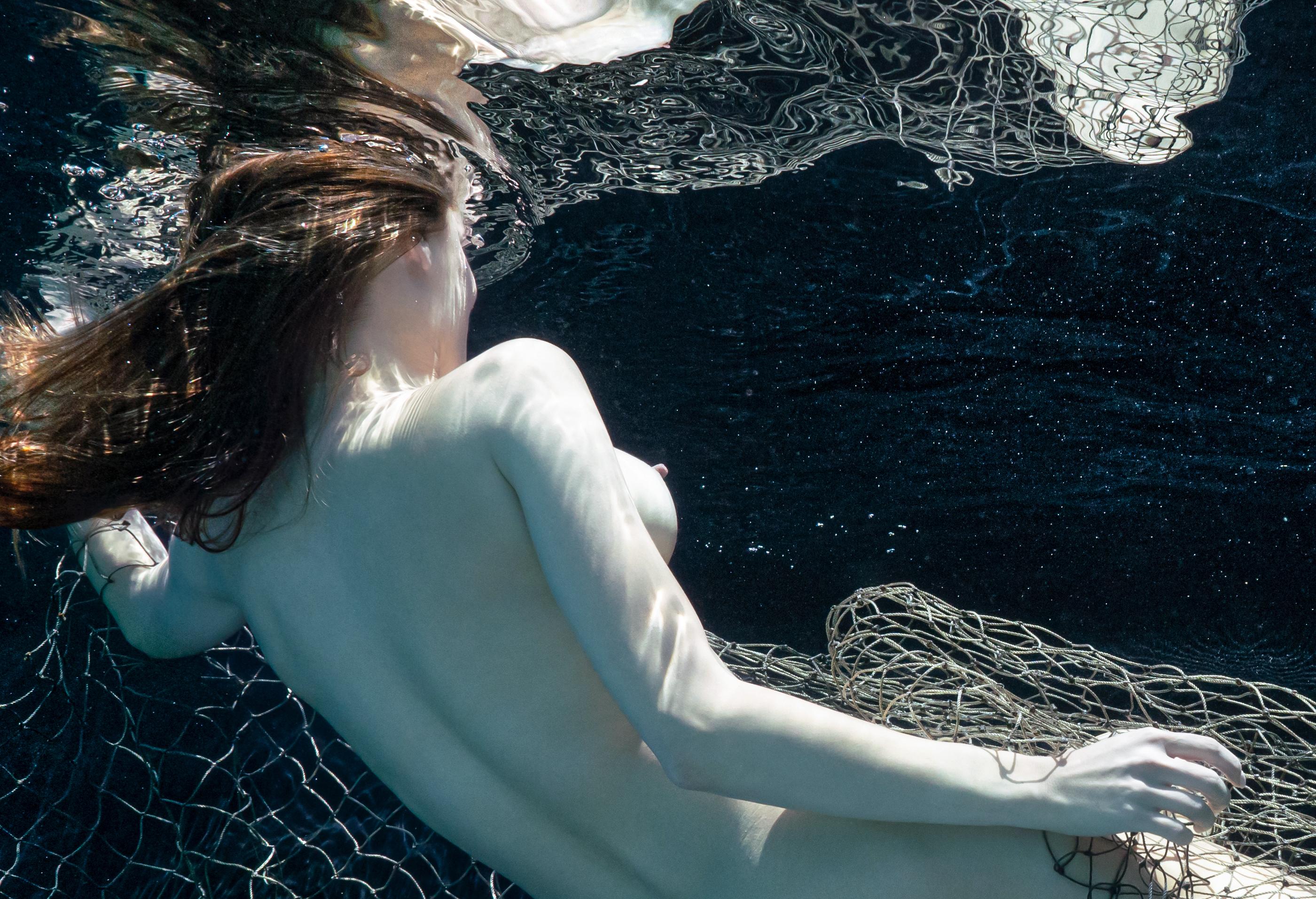 Constellation - underwater nude photograph - archival pigment print 24x35