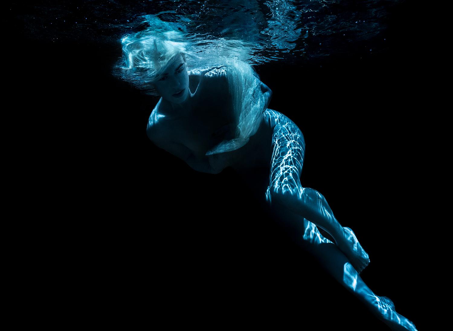 Deep Anesthesia - underwater nude photograph - archival print 17 x 23.5
