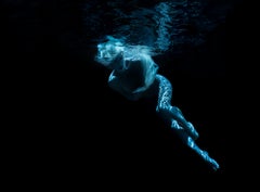 Deep Anesthesia - underwater nude photograph - archival print 17 x 23.5"