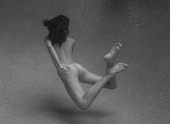 Escape - underwater nude photograph - archival pigment print 35"x47"