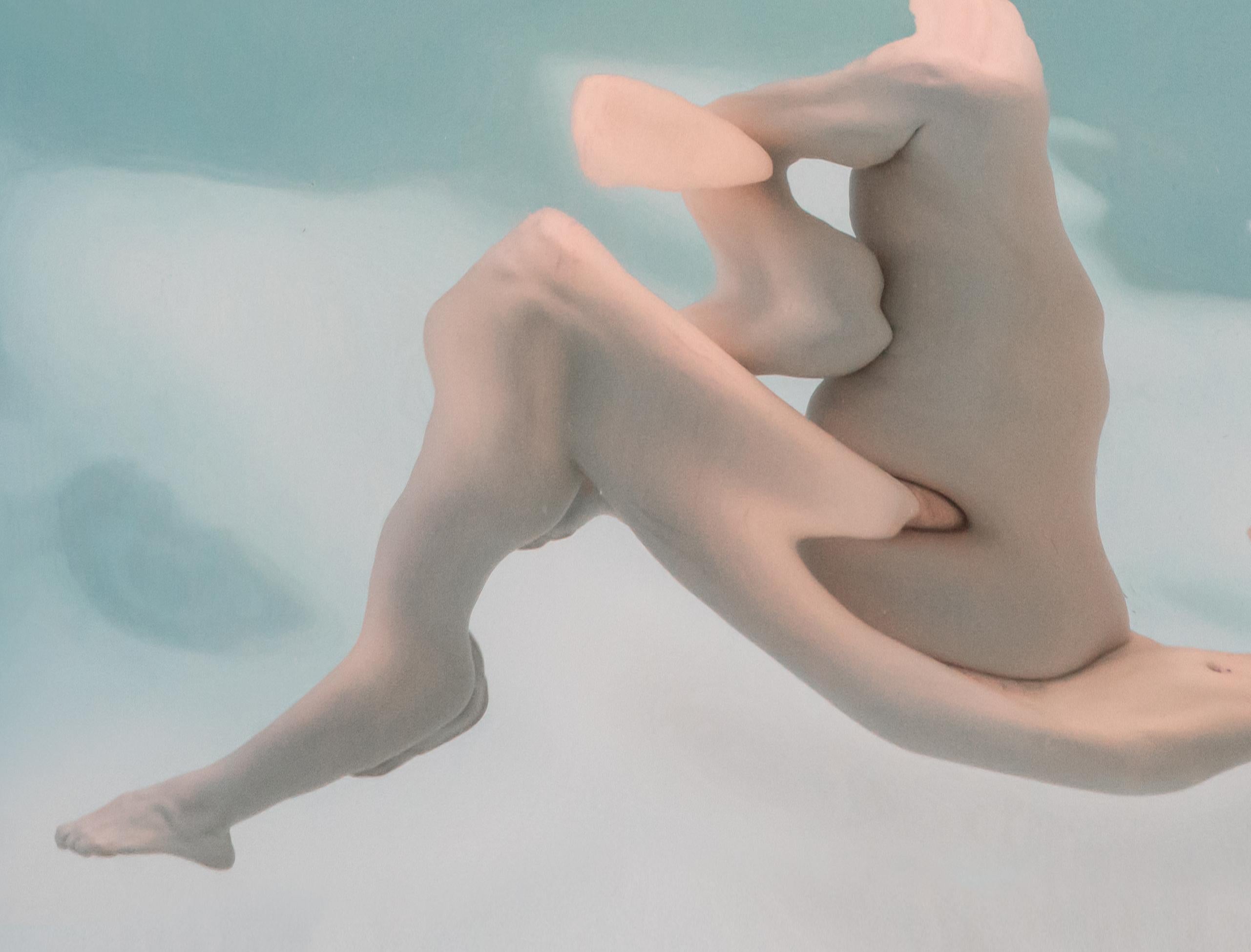“Exquisite Ghost” is a part of Alex Sher’s popular series Reflections - underwater photographs that could be almost mistaken for abstract paintings as they bring up recollections of masterpieces by Picasso, Dali or Edvard Munch. In fact Reflections