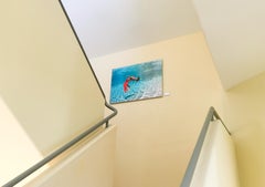 Flurry - underwater photograph - print on aluminum