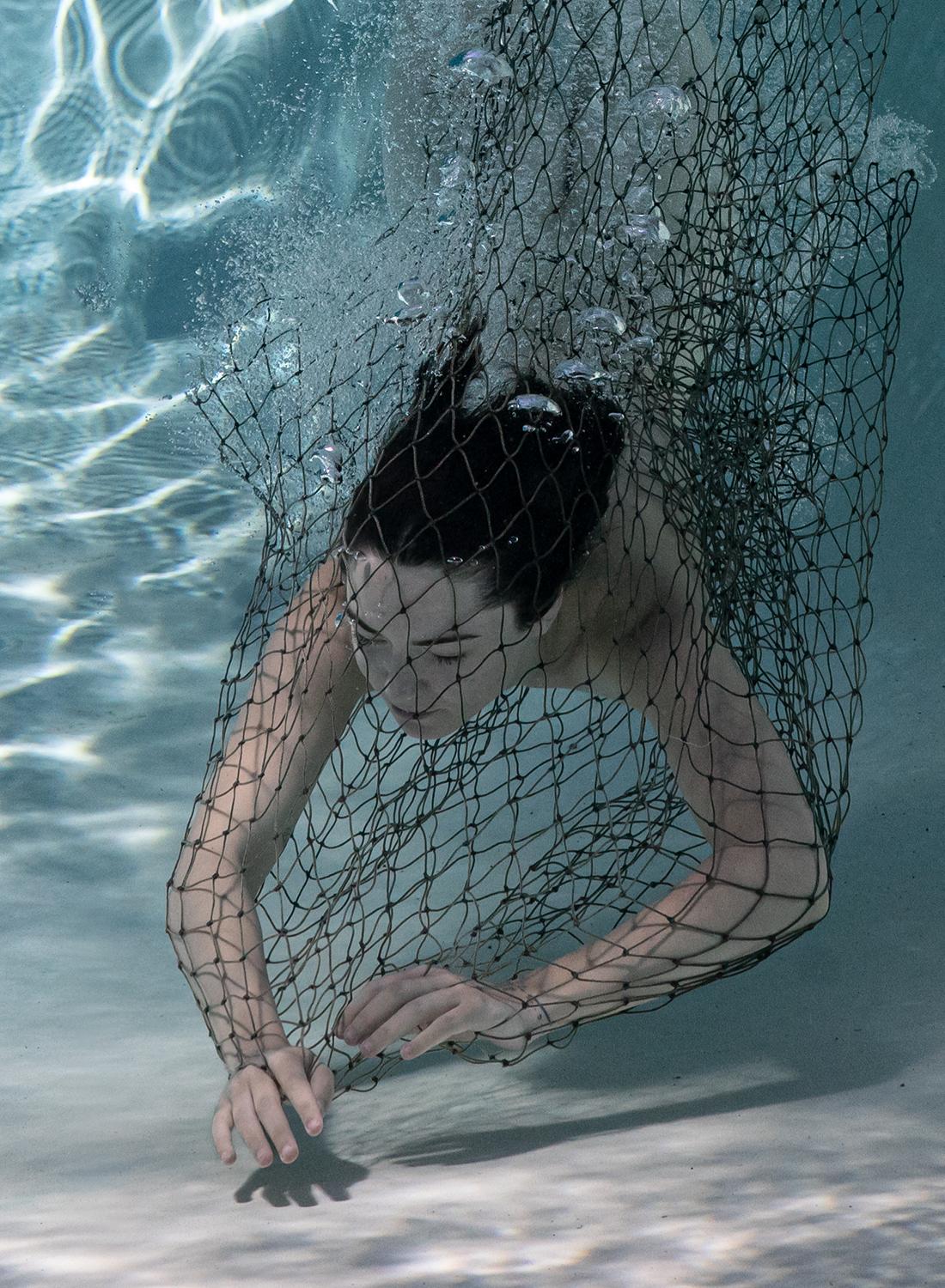 Viernes de pesca - fotografía de desnudo bajo el agua - impresión en pigmento de archivo 35