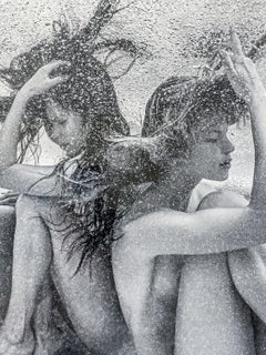 Friday Night - underwater black & white nude photograph - archival pigment 36x24