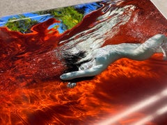 Garden Pool - fotografia di nudo subacqueo - stampa su carta 35" x 48"