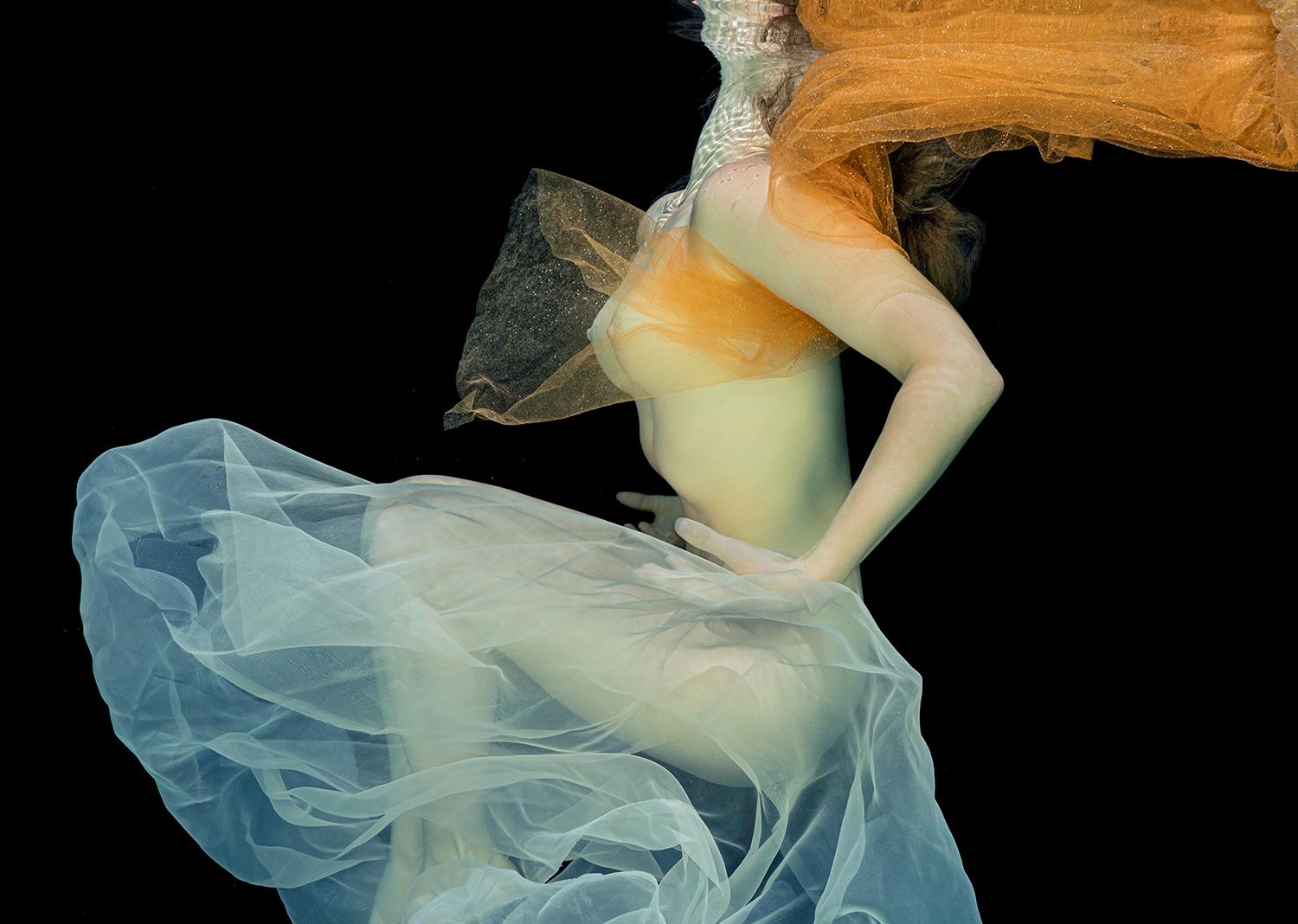 Her Majesty - underwater nude photograph - archival print 25” x 35” - Photograph by Alex Sher