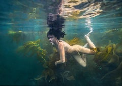 Kelp Mermaid - underwater nude photograph - archival pigment print