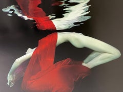 Mercury- underwater nude photograph - archival pigment print 44" x 58"