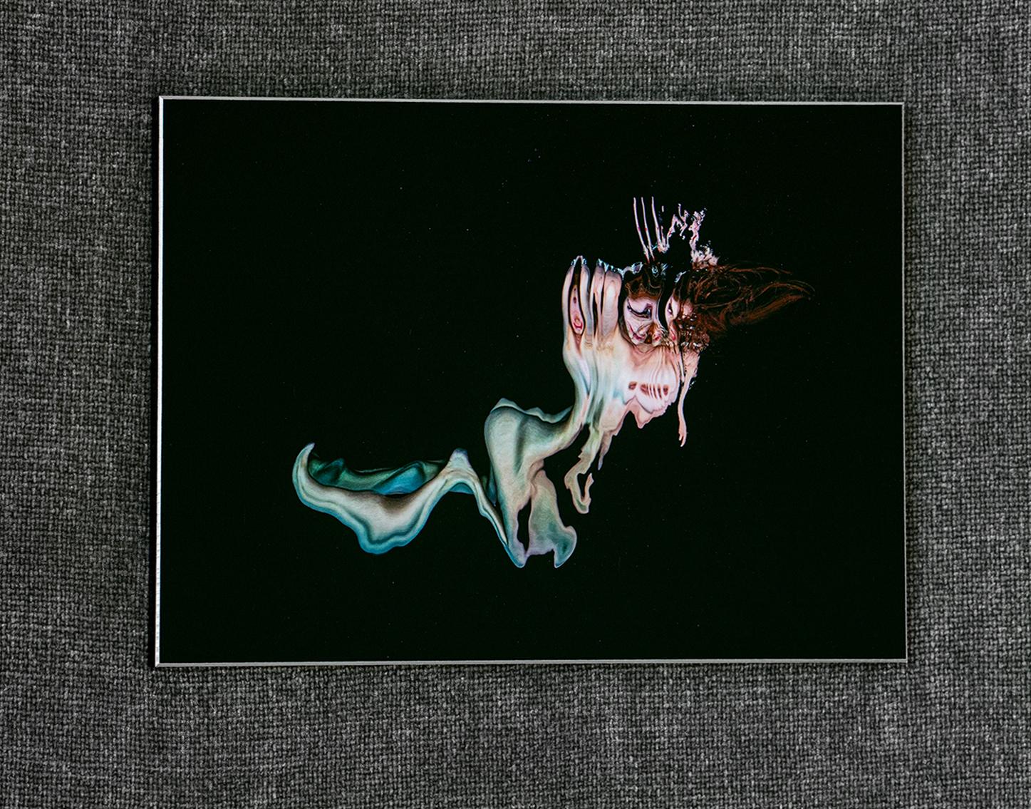 Möbius Meerjungfrau - Unterwasser Akt Foto - Druck auf Aluminium 8 x 12
