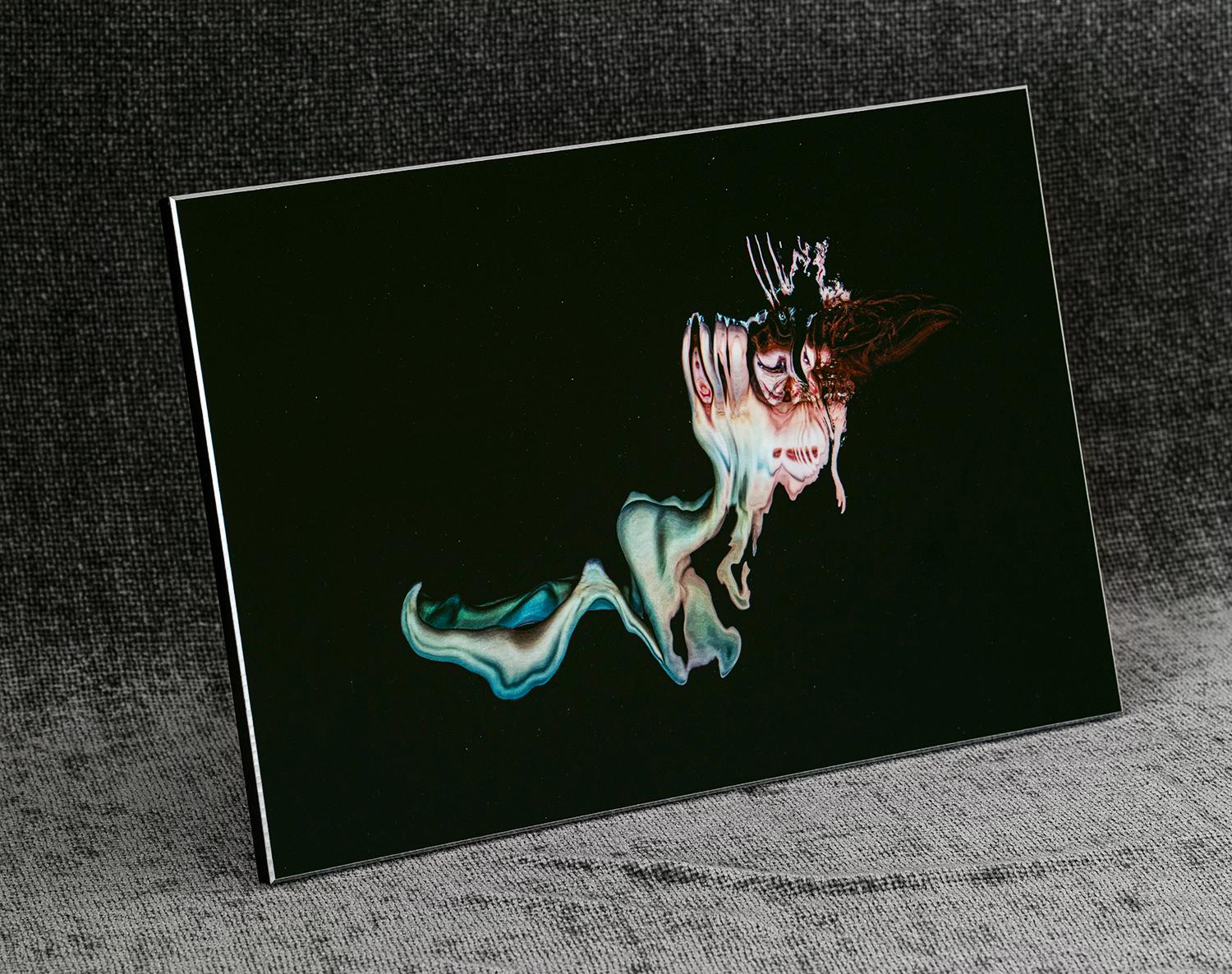 Möbius Meerjungfrau - Unterwasser Akt Foto - Druck auf Aluminium 8 x 12
