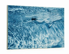 Moonlight II - underwater nude photo - print on aluminum 8 x 12"