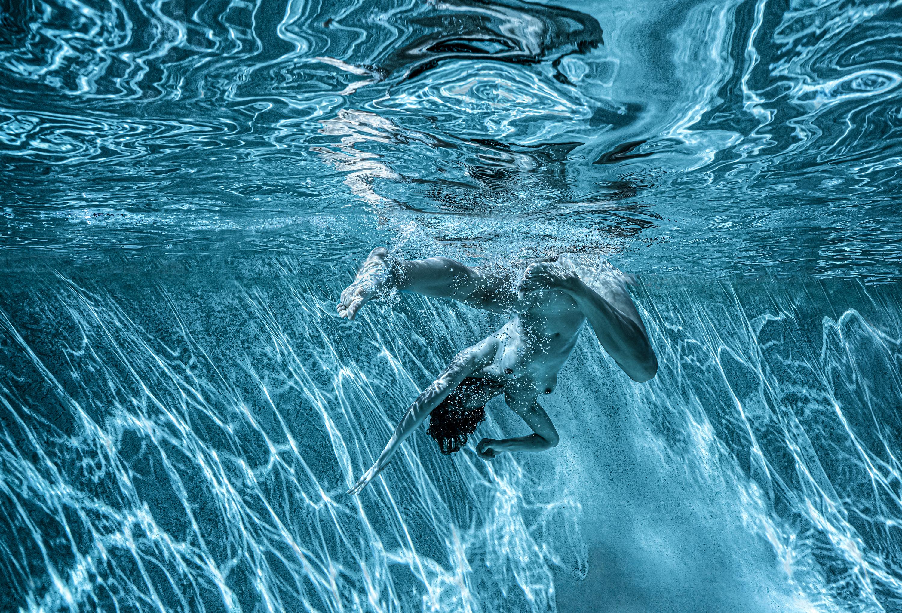 Alex Sher Figurative Photograph - Moonlight III - underwater nude photo - archival pigment print 24x35"