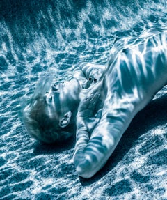 Moonlight - underwater nude photograph - archival pigment print 35x47"