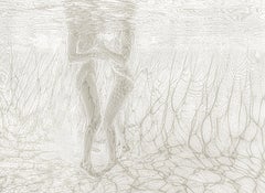 Networking - Unterwasser Akt s/w Fotografie - Archivpigment 35x48"