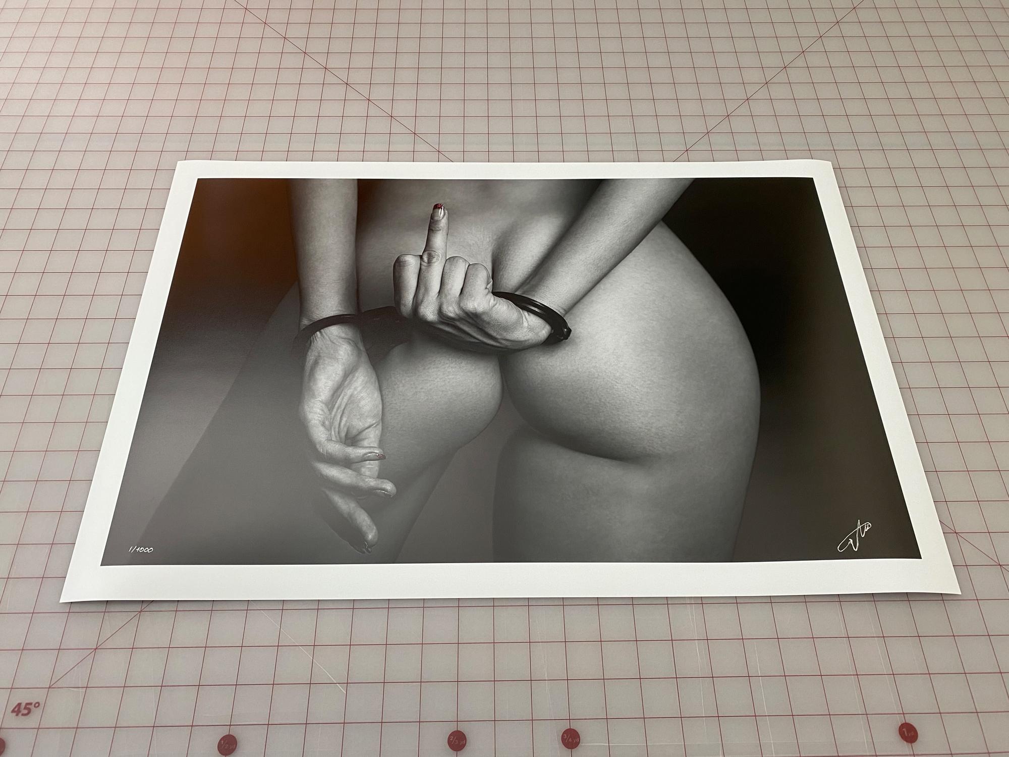 No Way - fotografia di nudo in bianco e nero - stampa su carta 16