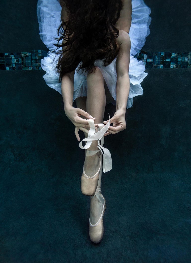 Alex Sher Color Photograph - Pointe  - underwater photograph - print on paper 36" x 26"