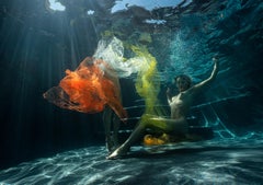 Pool Party IX - underwater nude photograph - archival pigment print 16x24"