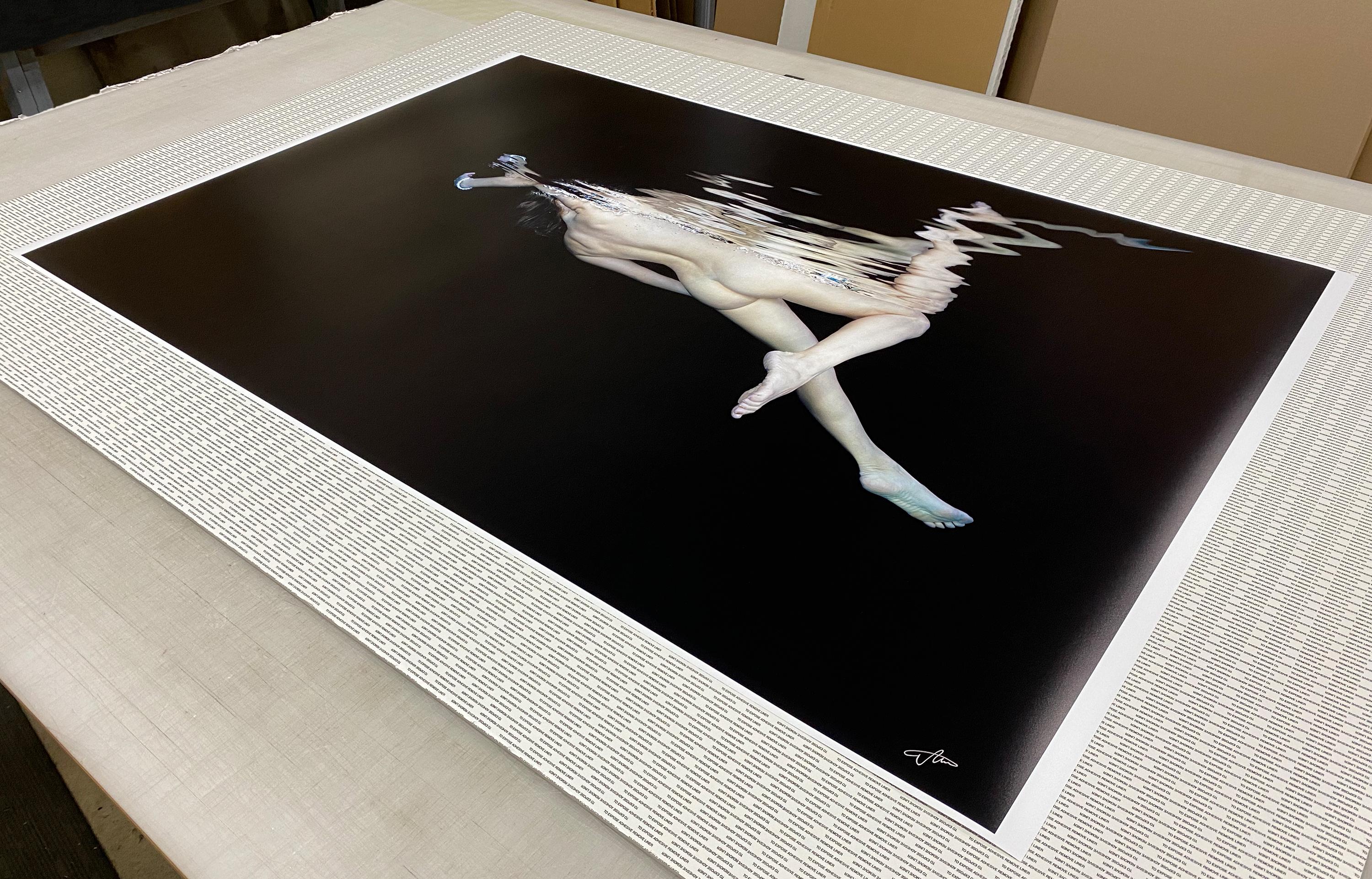 Porcelain II  - underwater nude photograph - archival pigment print 35x52