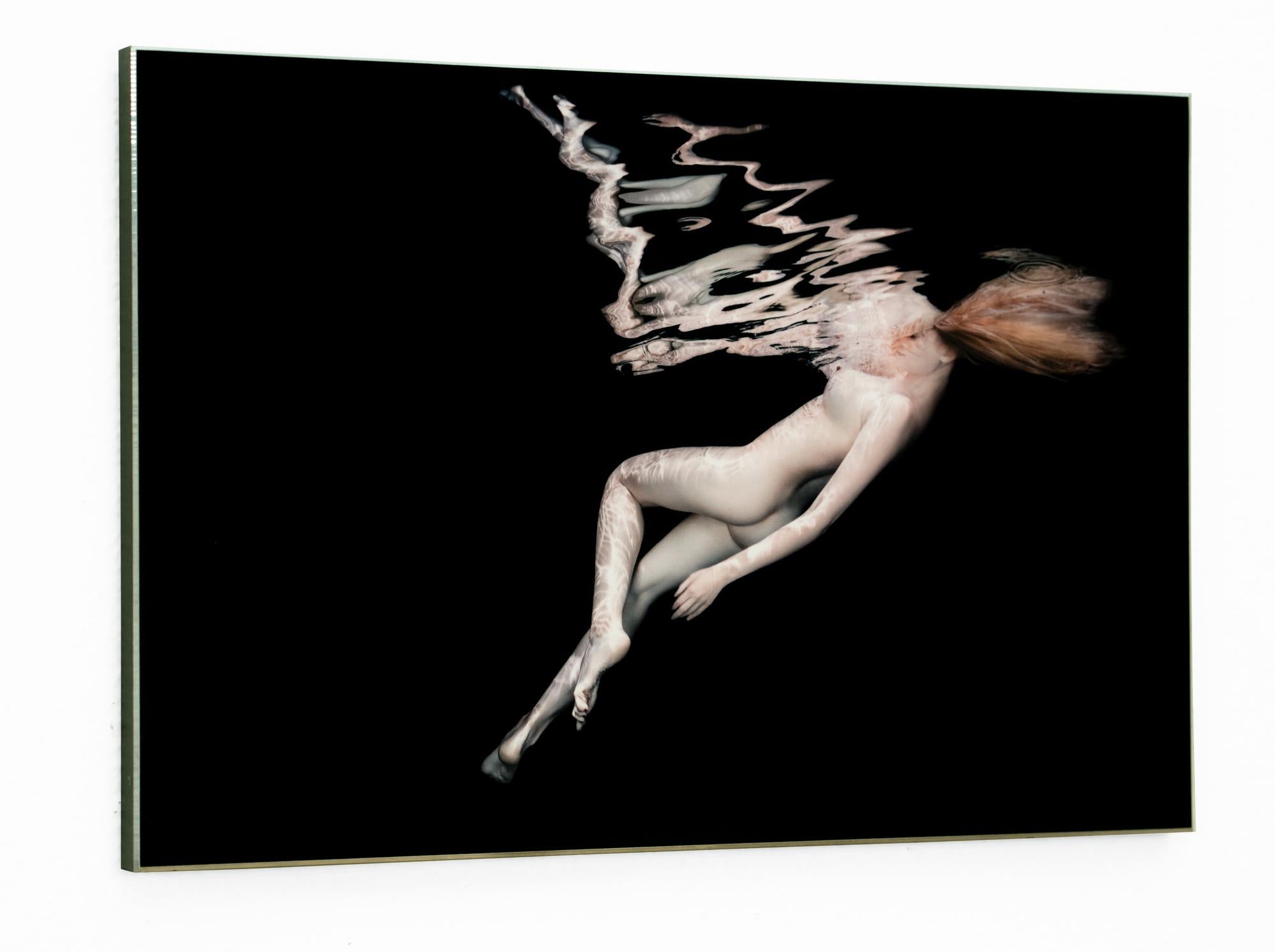 Porcelain III - underwater nude photo - print on aluminum 8 x 12