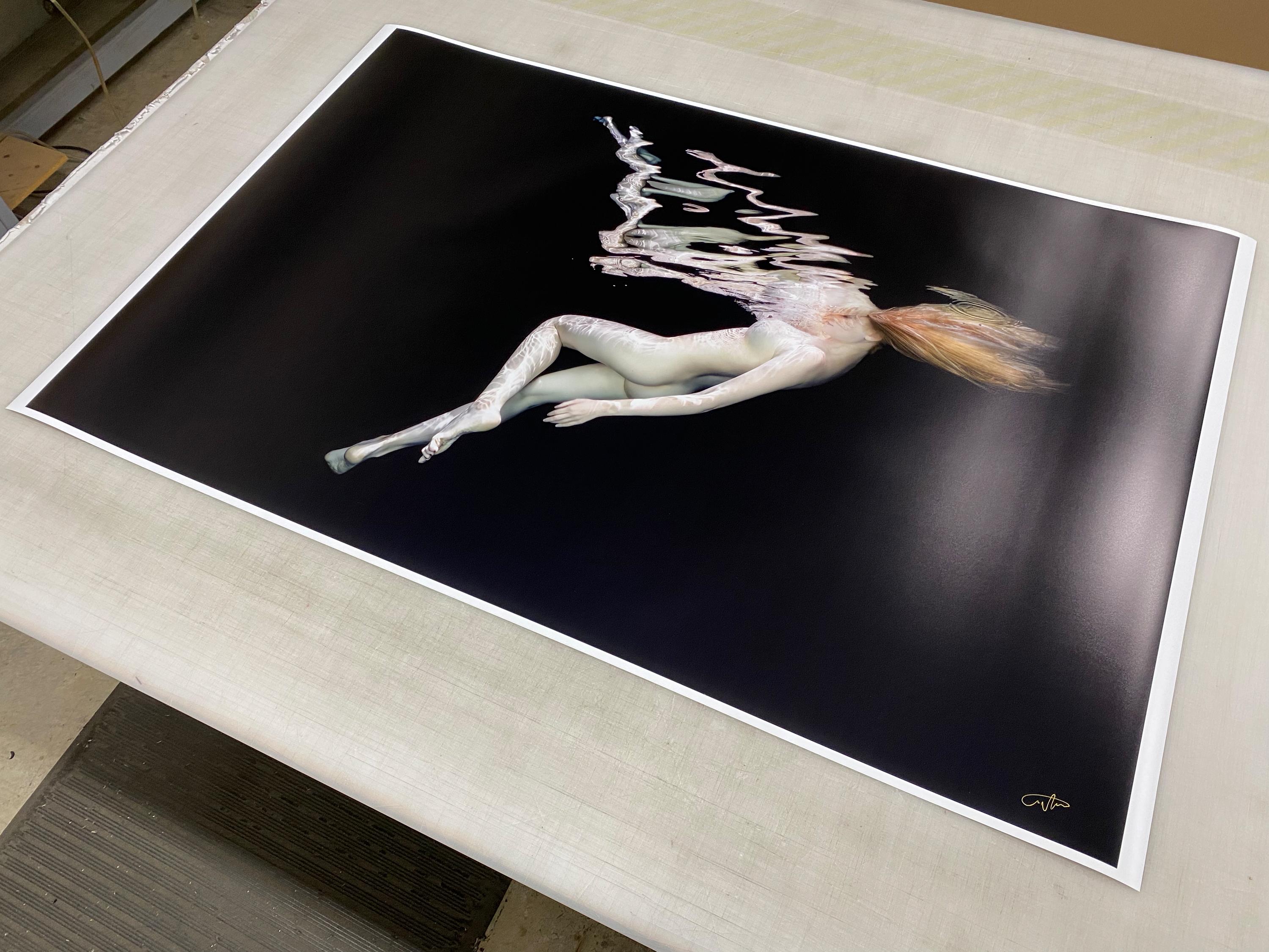 Porcelain III - underwater nude photograph - archival pigment print 43