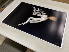 Porcelain III - underwater nude photograph - archival pigment print 35" x 52"