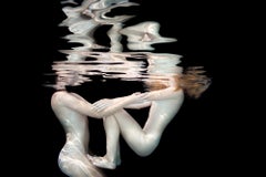 Porcelain - underwater nude photo - print on aluminum 8 x 12"