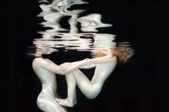 Porcelain - underwater nude photograph - print on aluminum 24" х 36"
