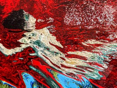 Photographie de nu sous-marine - pigment d'archive 22" x 35"