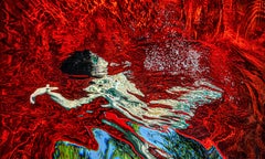 Private Pool - underwater nude photograph - archival pigment 35" x 58"