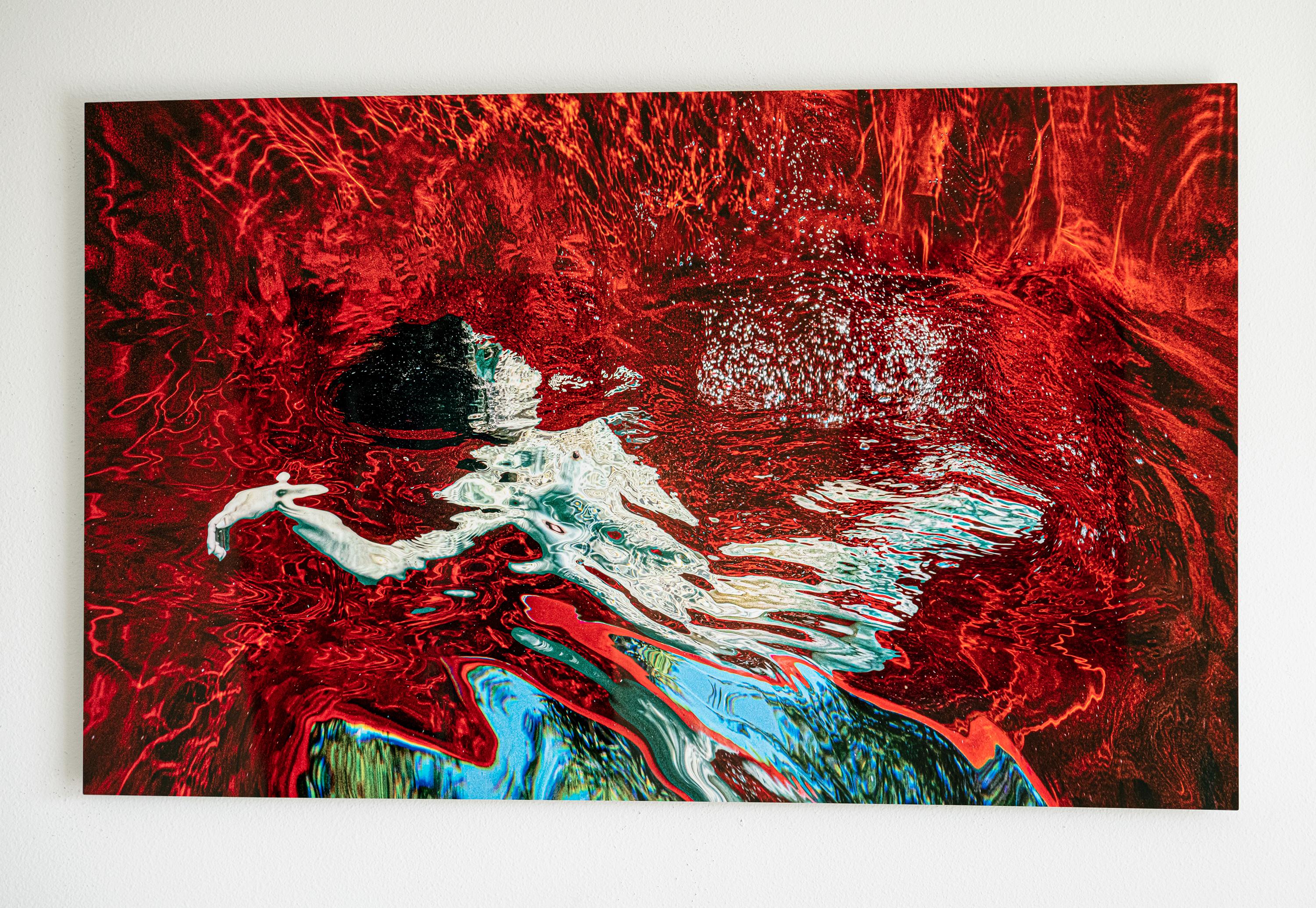 Private Pool - photographie de nu sous l'eau de la série REFLECTION acrylique 29х48