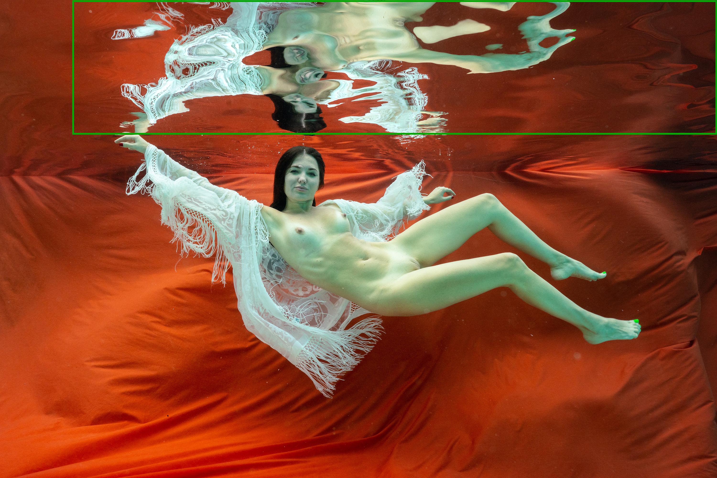 Prophetess – Fotografie einer Unterwasserspiegelung – Archivdruck 43
