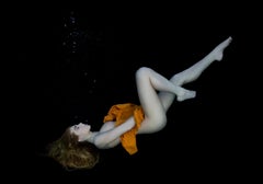 Secret Dreams - underwater nude photograph - archival pigment 16" x 23"