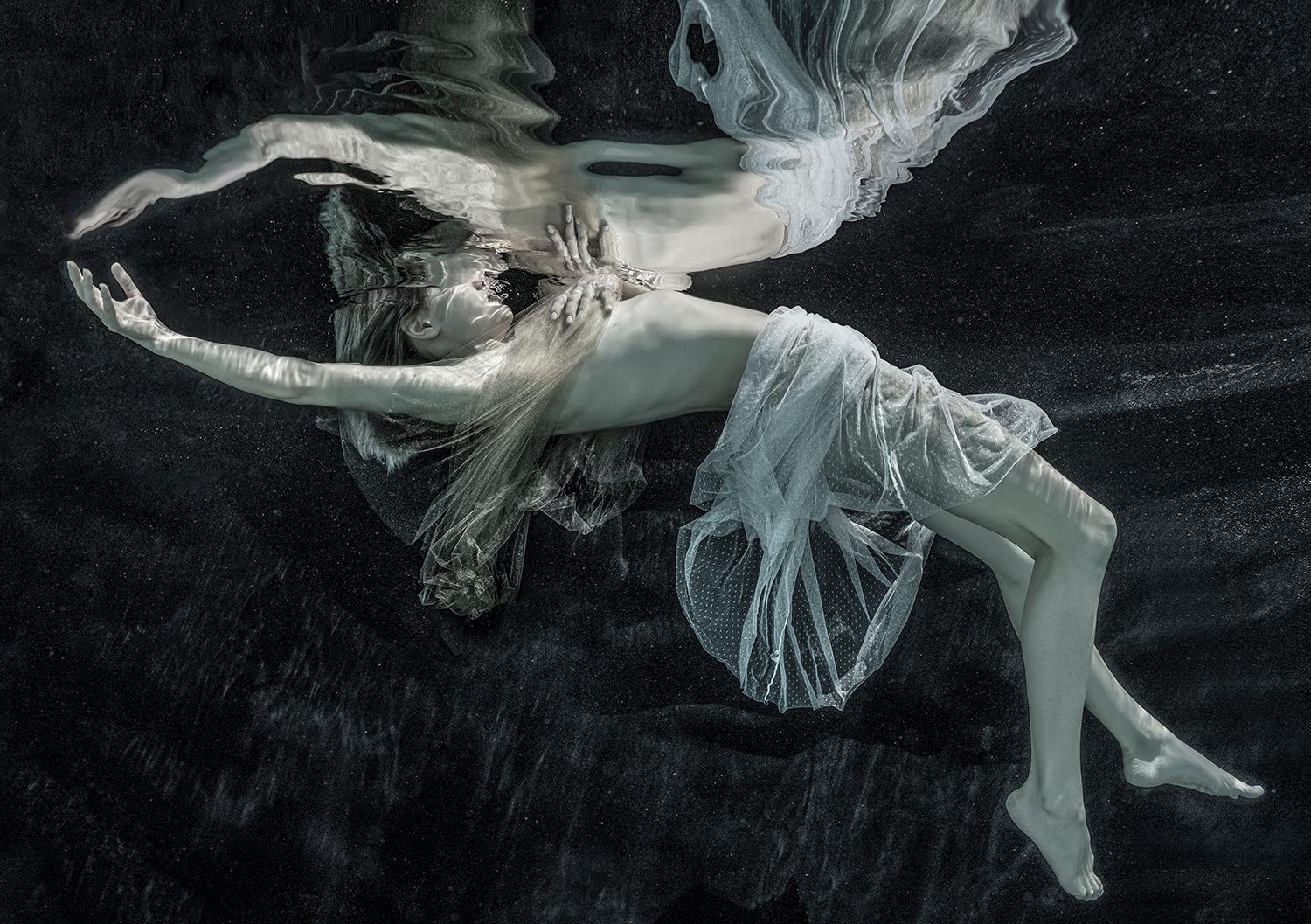 Sensu - underwater black & white photograph - archival paper 24x35