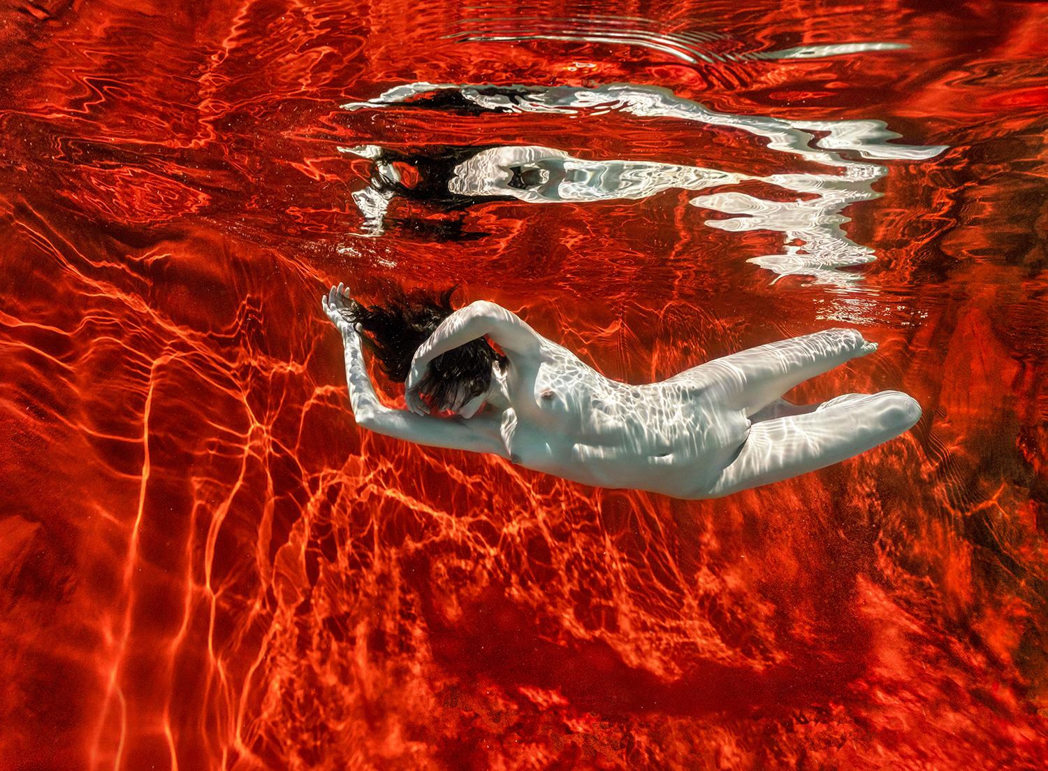 The Lust - underwater nude photograph - archival pigment print 17.3" x 23.5"