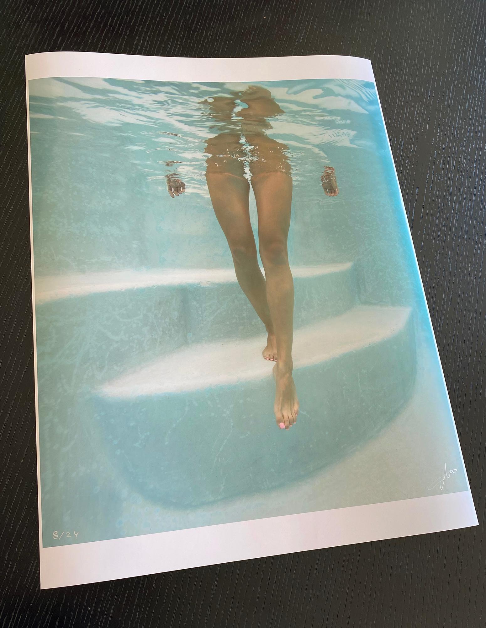 Steps  - underwater photograph - print on paper 21