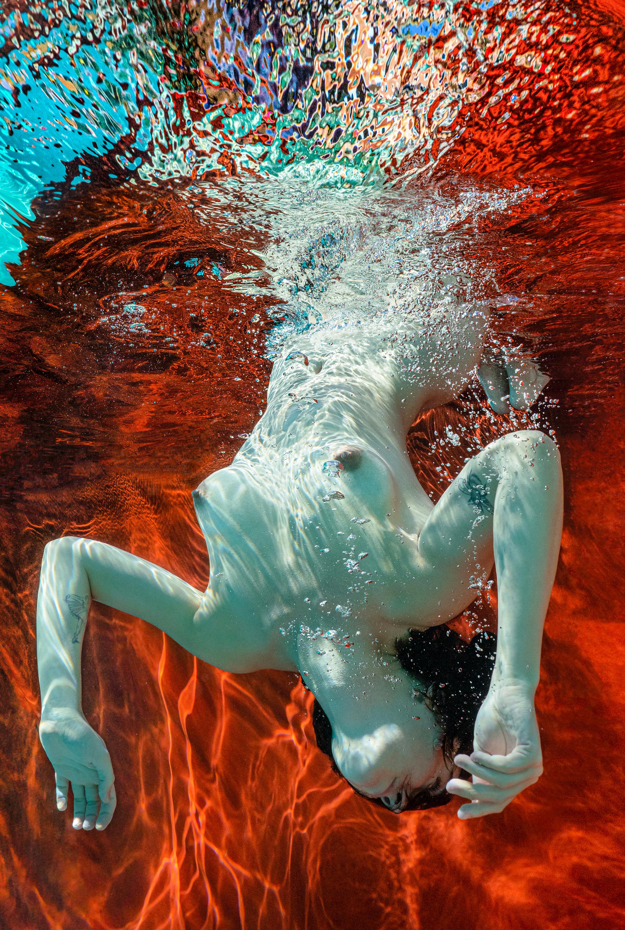 Summer - photographie de nu subaquatique - pigment d'archives 35