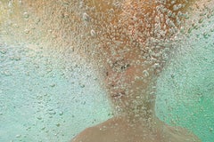 Sweet Champagne - underwater portrait - print on aluminum 8 x 12"