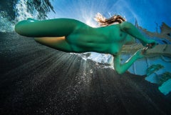 La Sirena Real - fotografía de desnudo bajo el agua - impresión de pigmento de archivo 35x52"