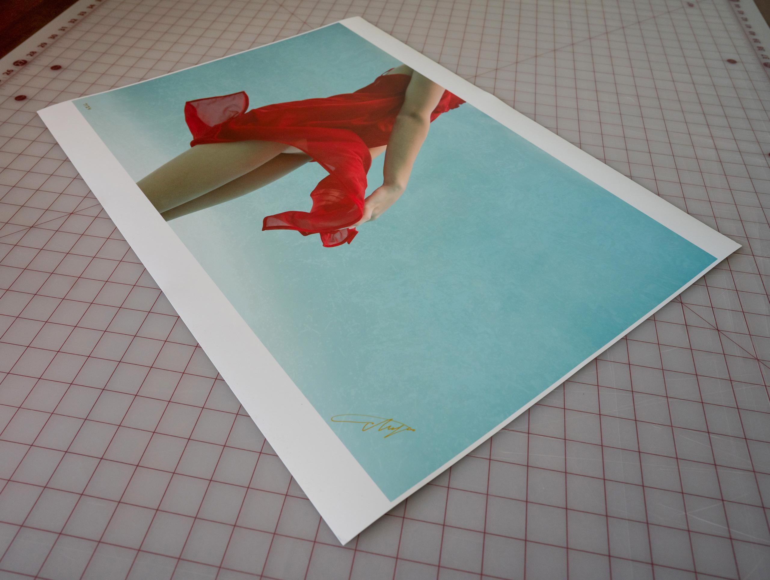 Die rote Blume – Unterwasserfotografie – Archivalischer Pigmentdruck  15