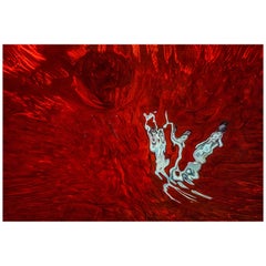 The Scream - photographie d'un reflet sous-marin - tirage d'archives 43 "x63"