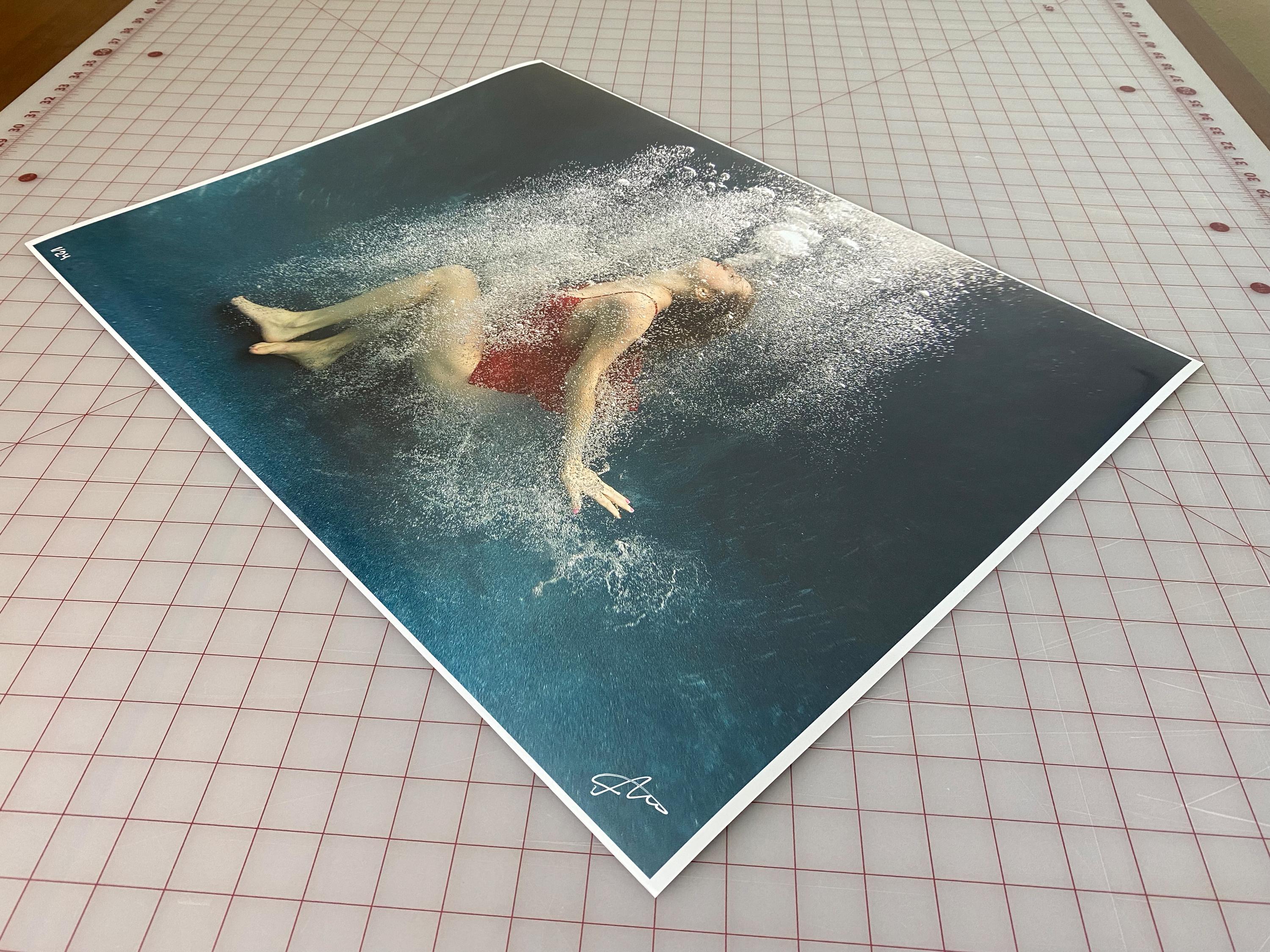 The Turn - Unterwasserfotografie - Archivalischer Pigmentdruck 18x24