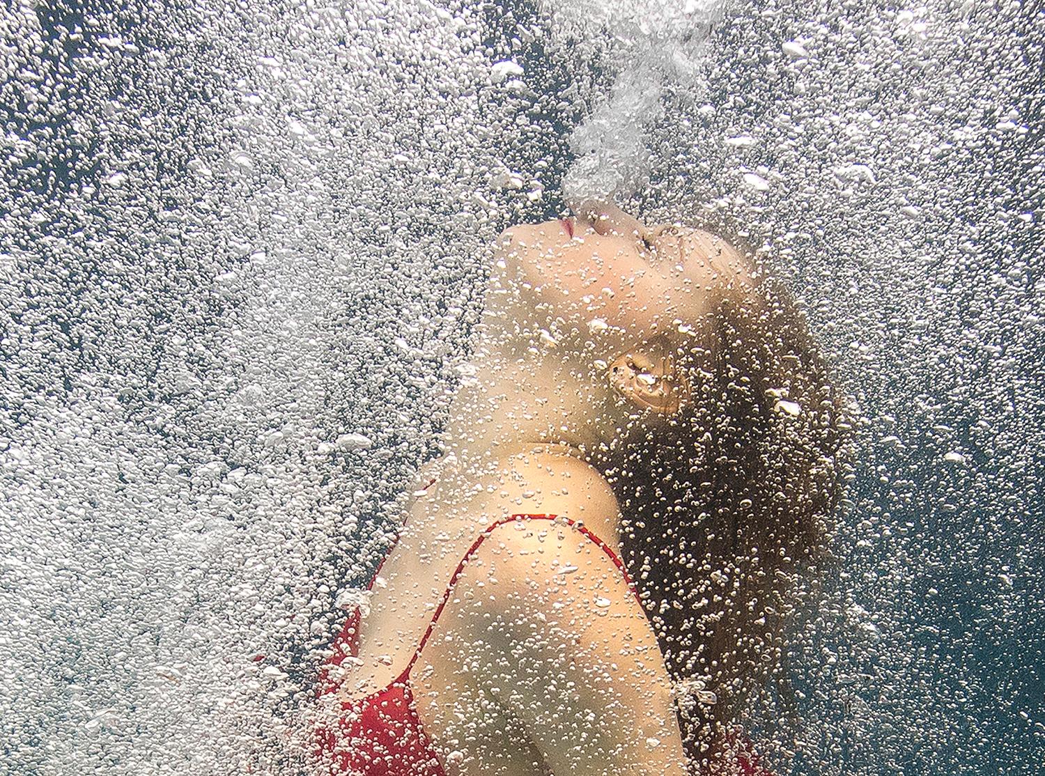 The Turn - Unterwasserfotografie - Archivalischer Pigmentdruck 35x46