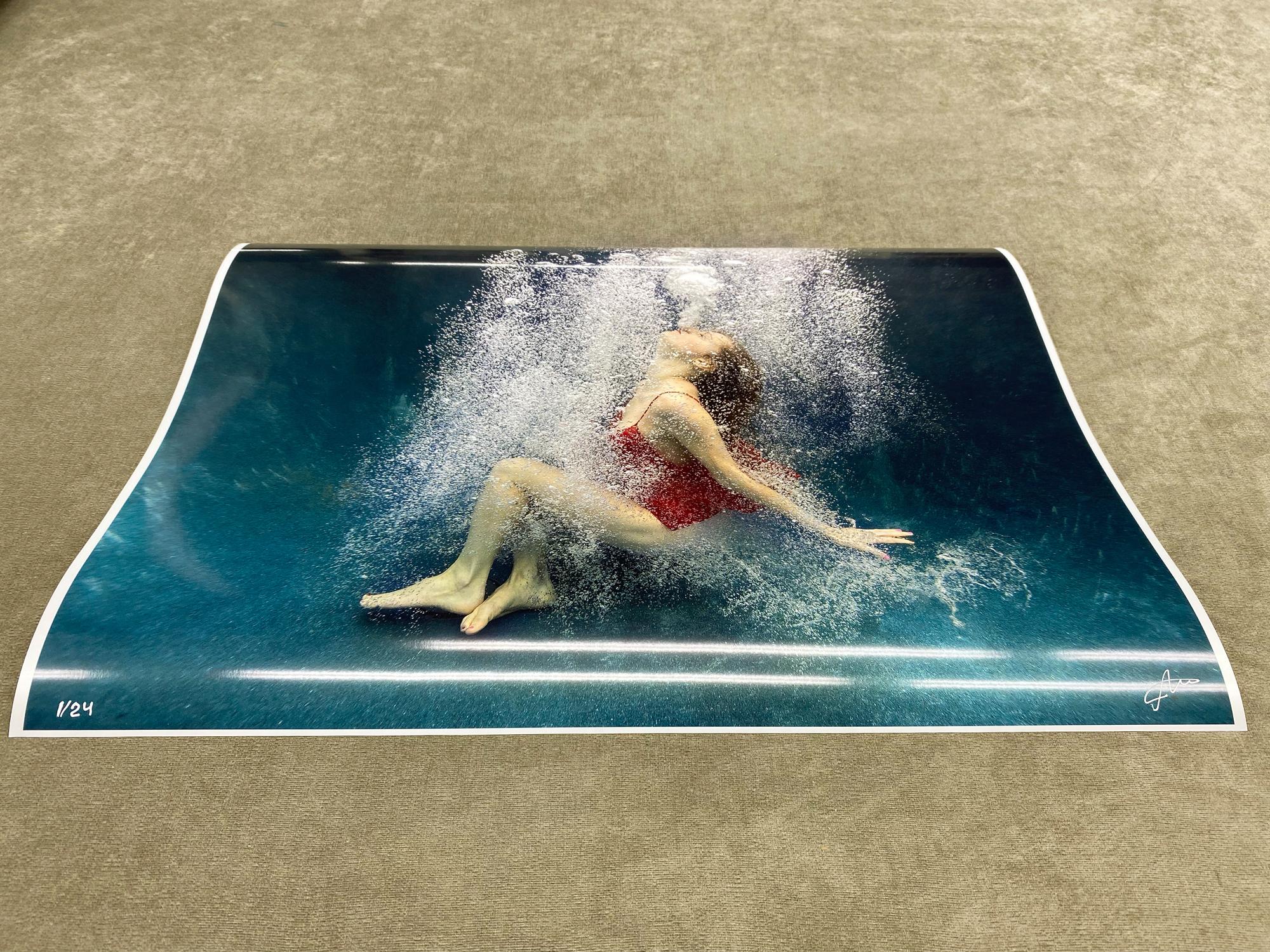The Turn - Unterwasserfotografie - Archivalischer Pigmentdruck 35x46