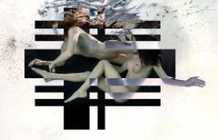Wallgirls- underwater nude photograph - print on paper 18” x 24”